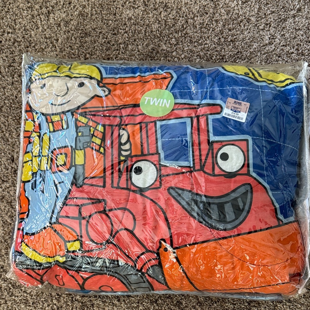 Bob The Builder Theme Vintage Comforter